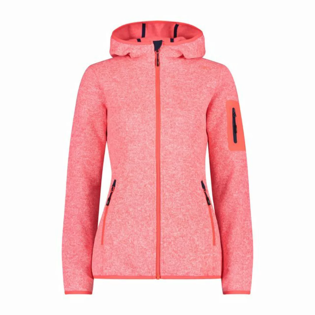 CMP Fleecejacke CMP Damen Jacke Knitted Melange Hoody 3H19826 günstig online kaufen