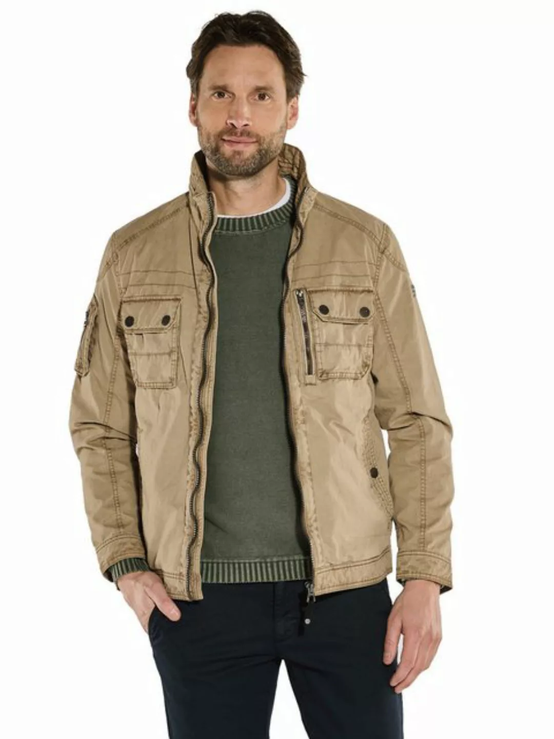Engbers Kurzjacke Baumwoll-Jacke mit Brusttaschen günstig online kaufen
