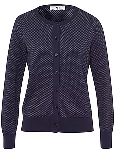 Strickjacke Peter Hahn blau günstig online kaufen