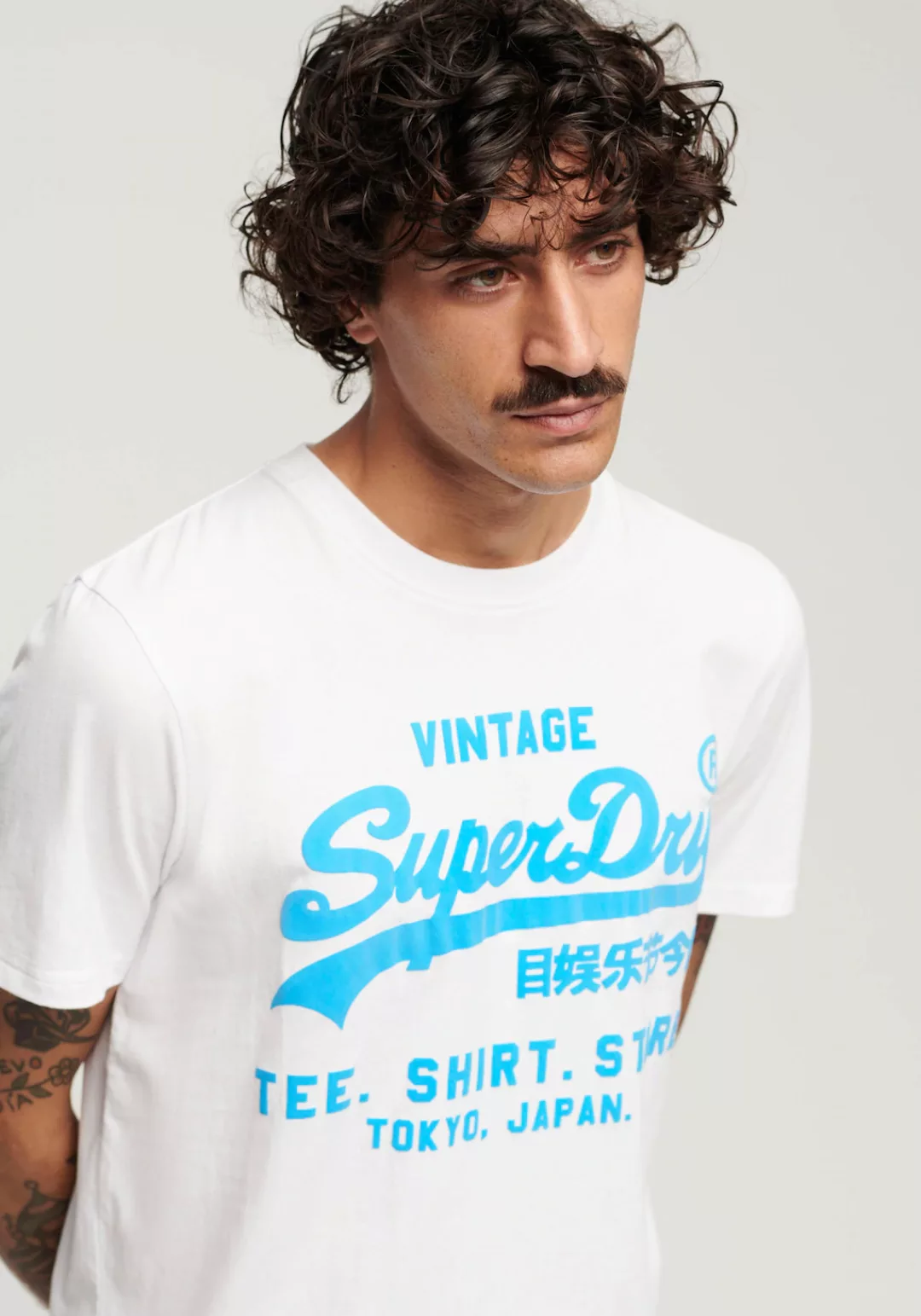 Superdry Print-Shirt SD-NEON VL T SHIRT günstig online kaufen