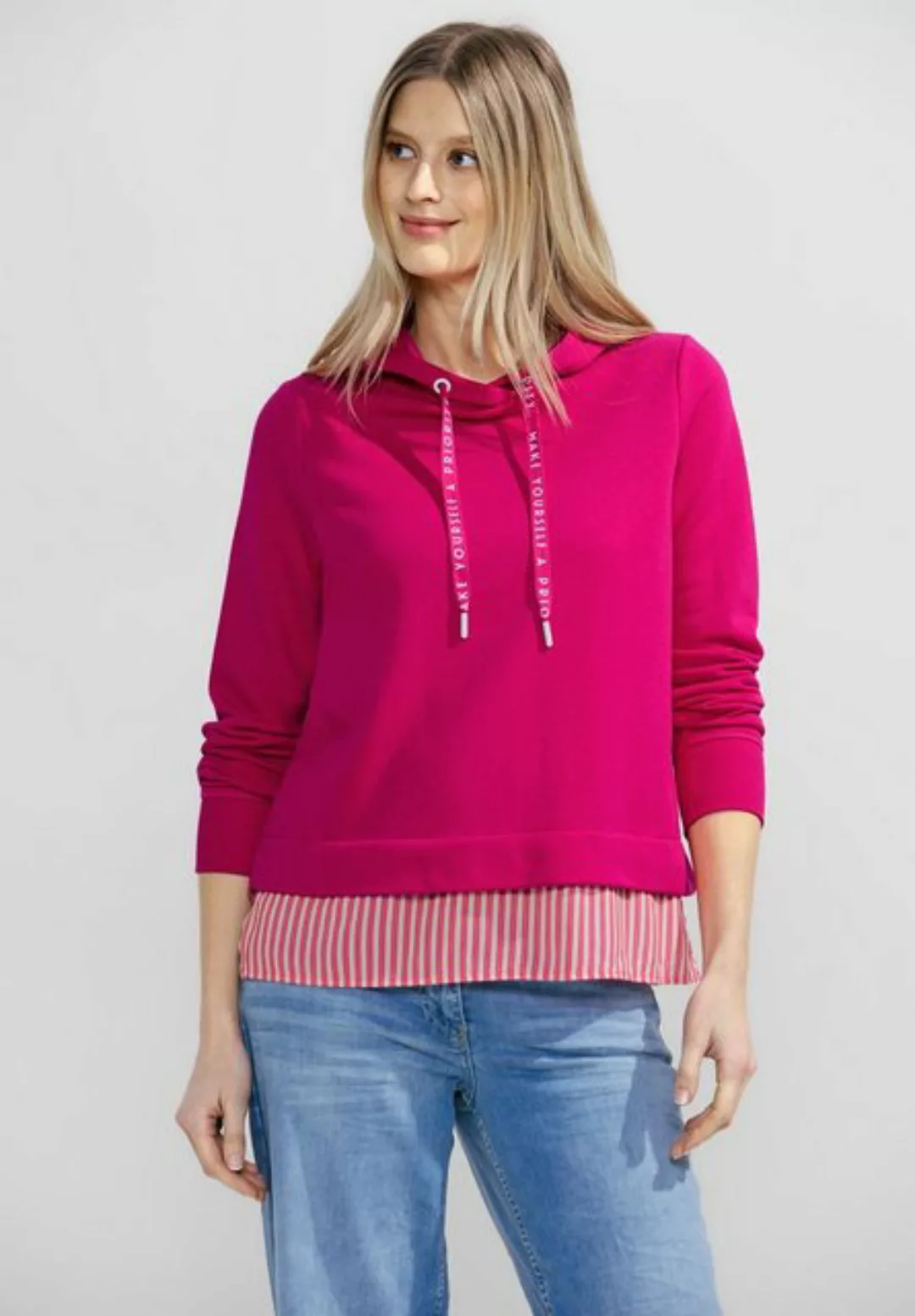 Cecil Kapuzensweatshirt mit Kapuze günstig online kaufen