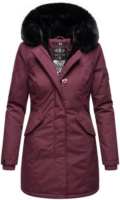 Marikoo Winterjacke Karambaa warmer Parka mit kuschlig weichem Kunstfellkra günstig online kaufen