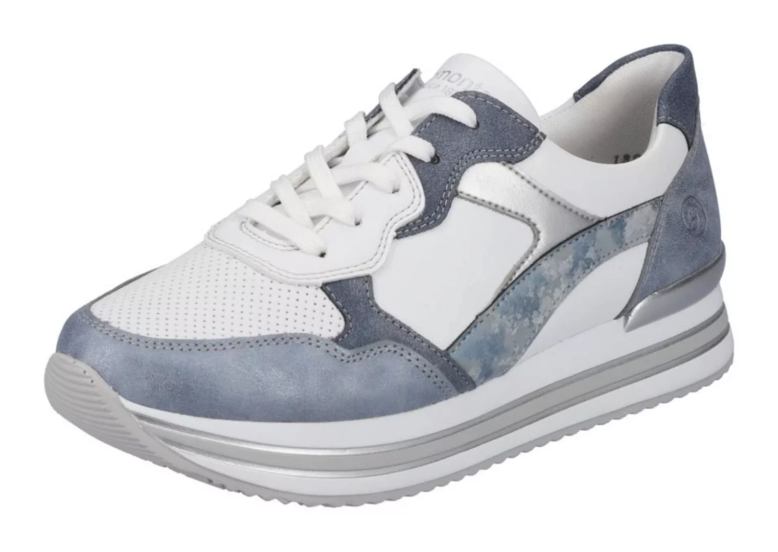 Remonte Plateau Sneaker Damen blau günstig online kaufen