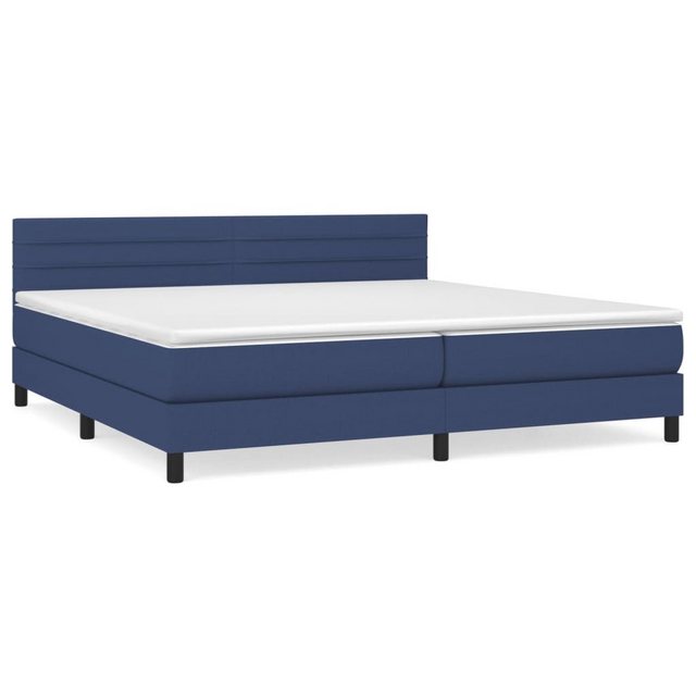 vidaXL Boxspringbett Bett Boxspringbett mit Matratze und LED Stoff (200 x 2 günstig online kaufen