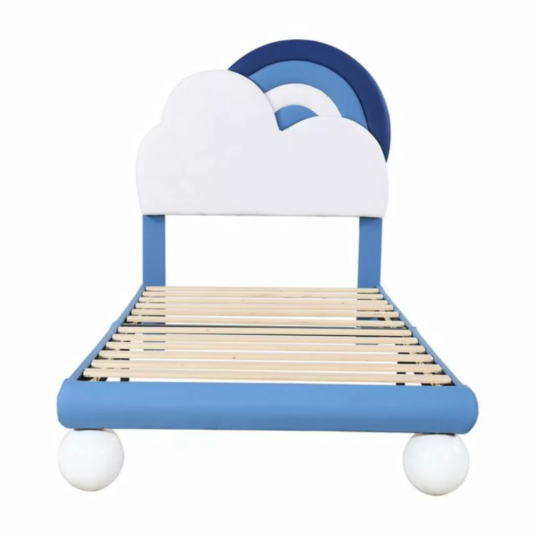 NMonet Polsterbett Kinderbett (mit höhenverstellbarem Kopfteil), Einzelbett günstig online kaufen