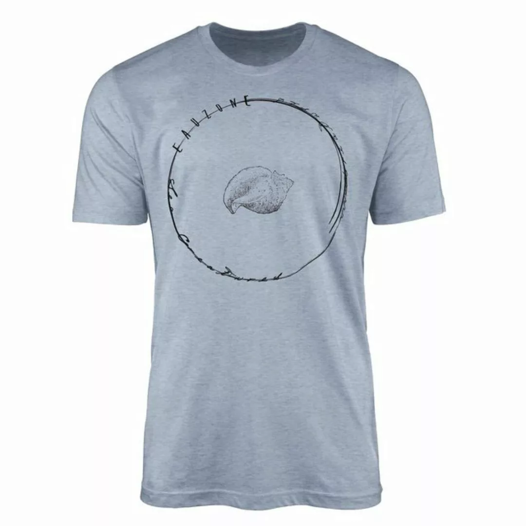 Sinus Art T-Shirt T-Shirt Tiefsee Fische - Serie: Sea Creatures, feine Stru günstig online kaufen