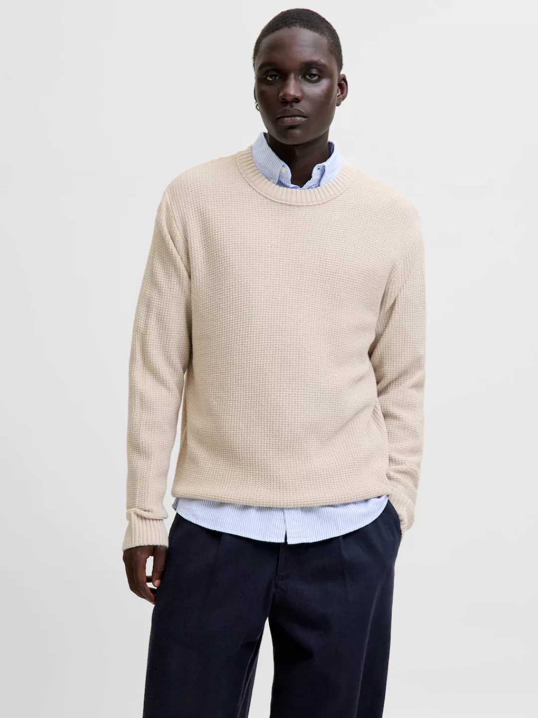 Jack & Jones Strickpullover "JJROY KNIT CREW NECK AW25" günstig online kaufen
