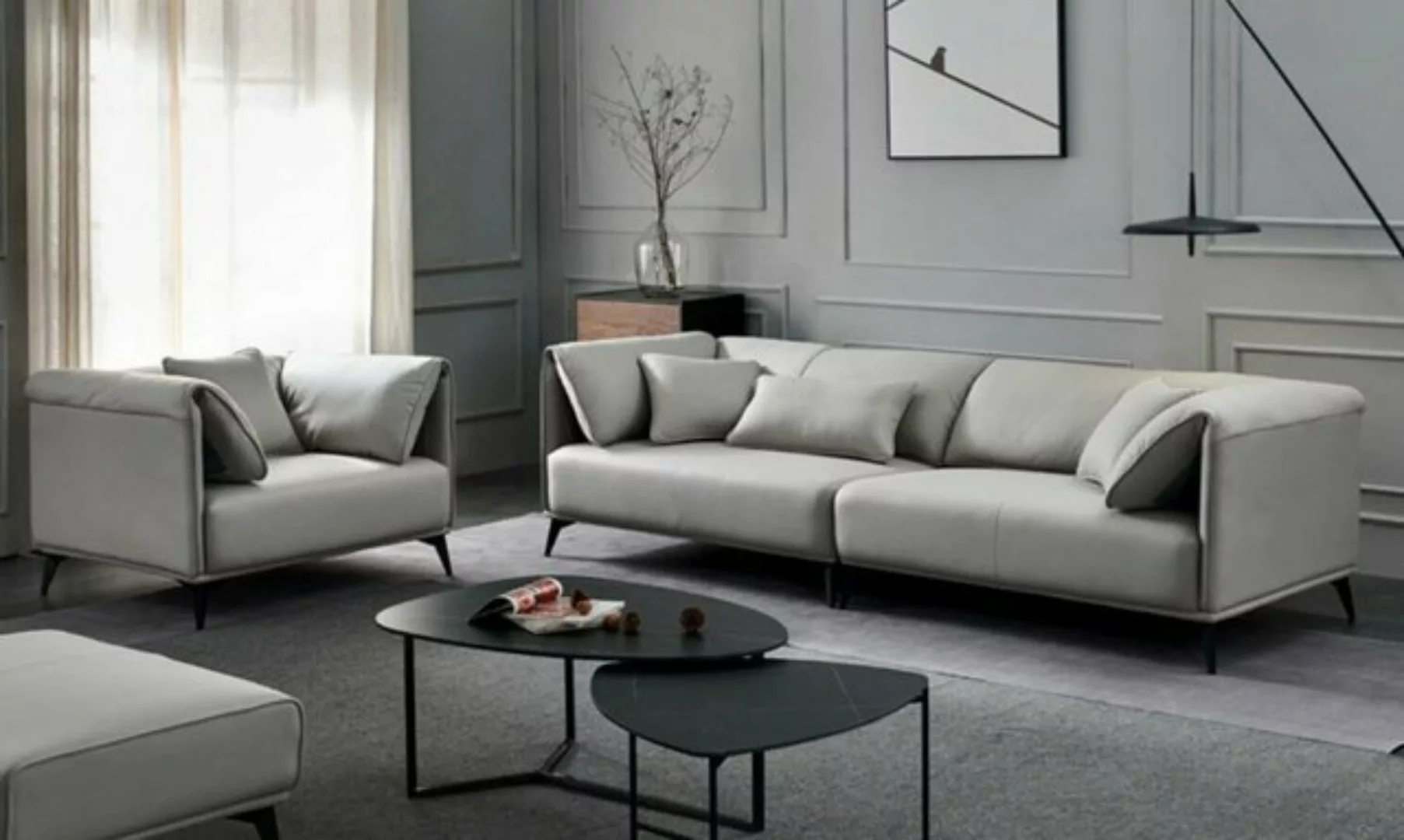 JVmoebel Sofa Italienische Design Sofa Sofagarnitur 4+1 Sitzer Couch, Made günstig online kaufen