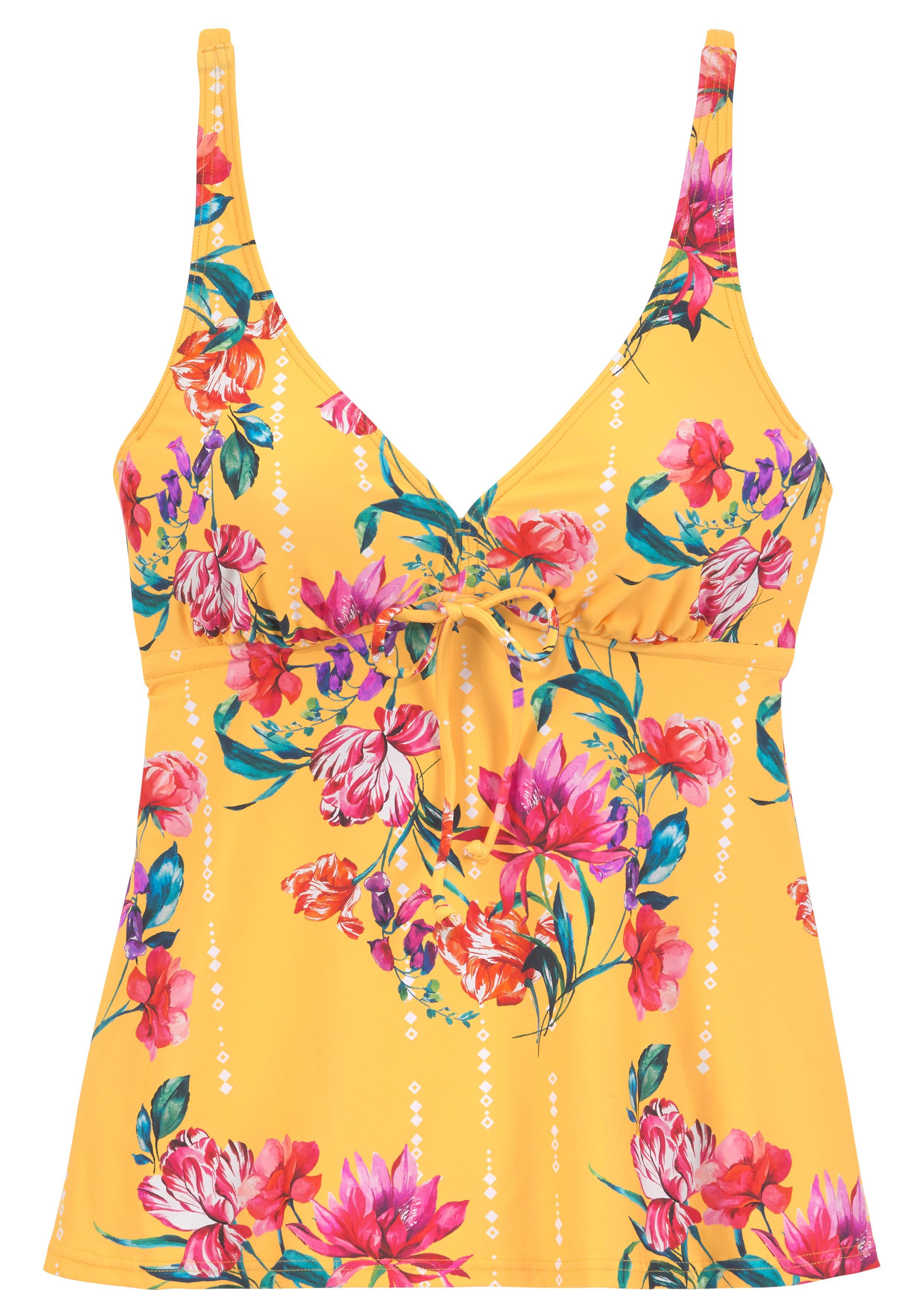 Sunseeker Bügel-Tankini-Top Modern, mit Blumendruck günstig online kaufen