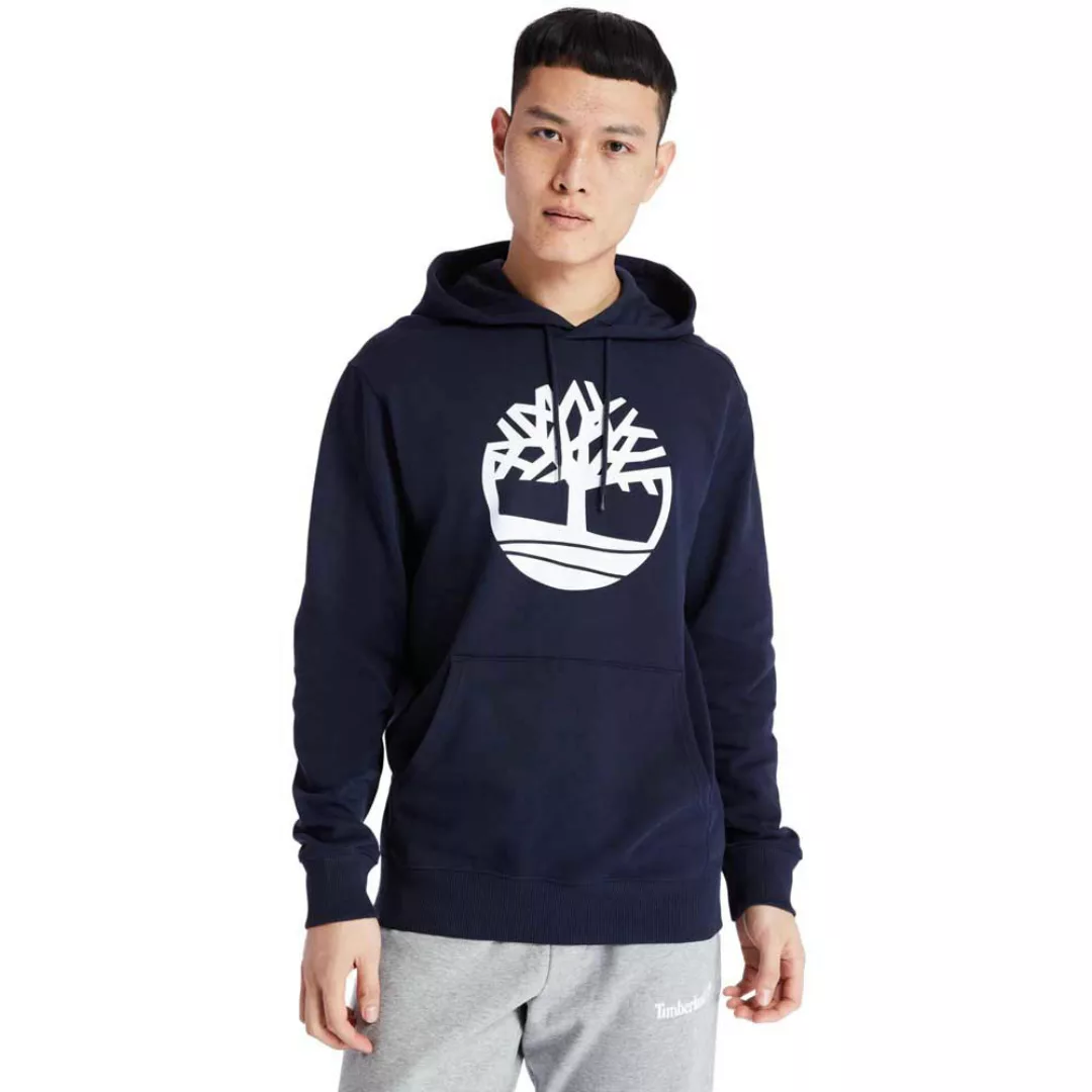 Timberland Core Tree Logo Brushback Kapuzenpullover XL Dark Sapphire / Whit günstig online kaufen