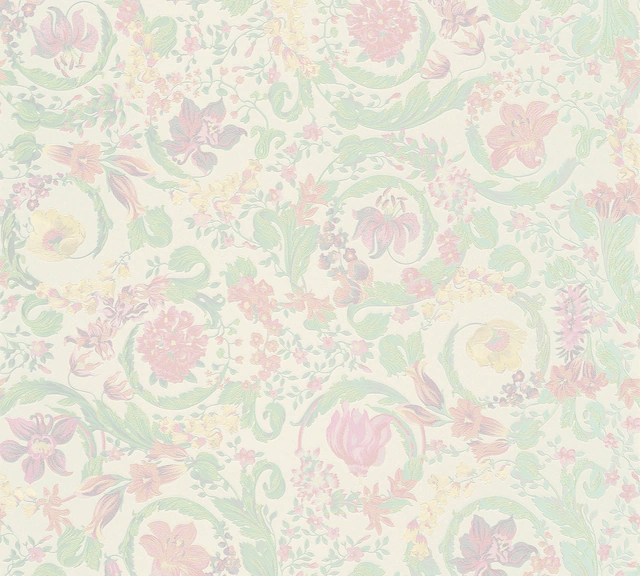 Versace Vliestapete »Wallpaper Versace 5 Floral«, leicht glänzend-gemustert günstig online kaufen