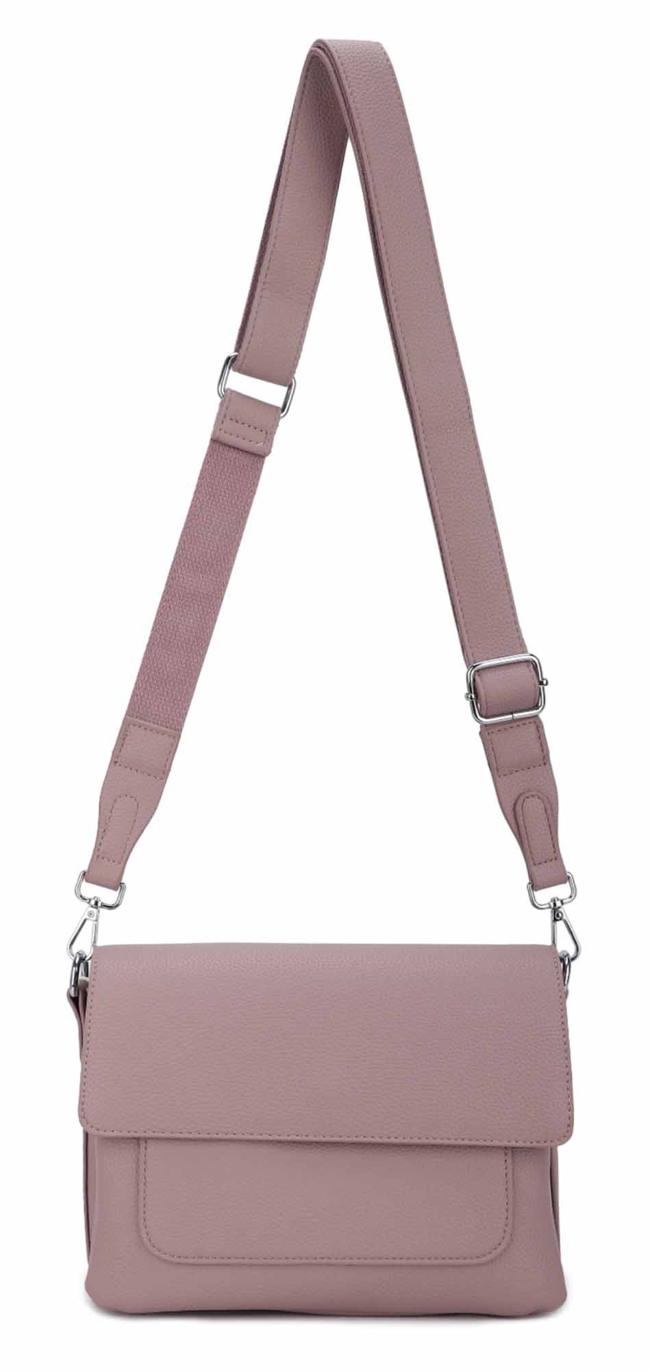 ITALYSHOP24 Schultertasche Damen Crossbody Bodybag Umhängetasche günstig online kaufen