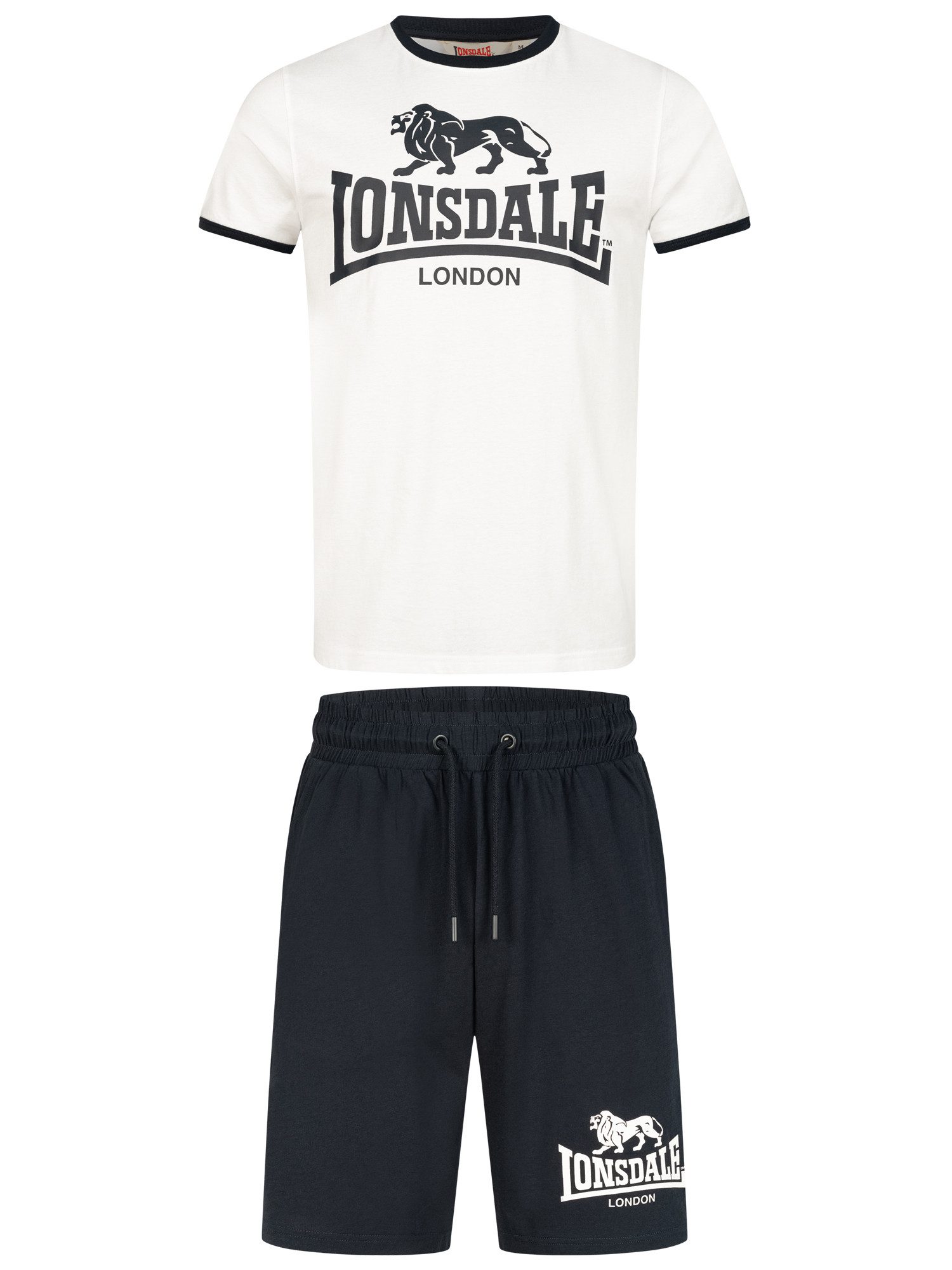 Lonsdale Trainingsanzug Maist T-Shirt & Shorts günstig online kaufen