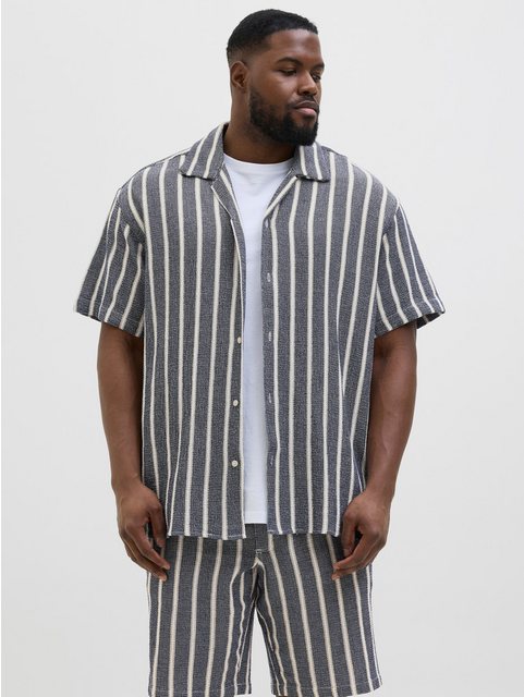 Jack & Jones PlusSize Kurzarmhemd "JORCOBA STRIPE RESORT SHIRT SS SN PLS" günstig online kaufen