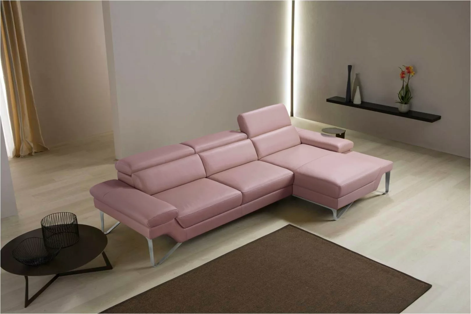 Egoitaliano Ecksofa "Princess, elegantes Designsofa mit erstklassigem Sitzk günstig online kaufen