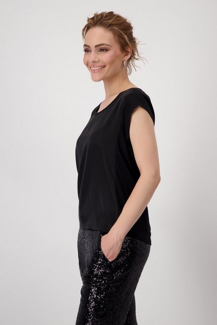 Monari Kurzarmshirt Bluse günstig online kaufen