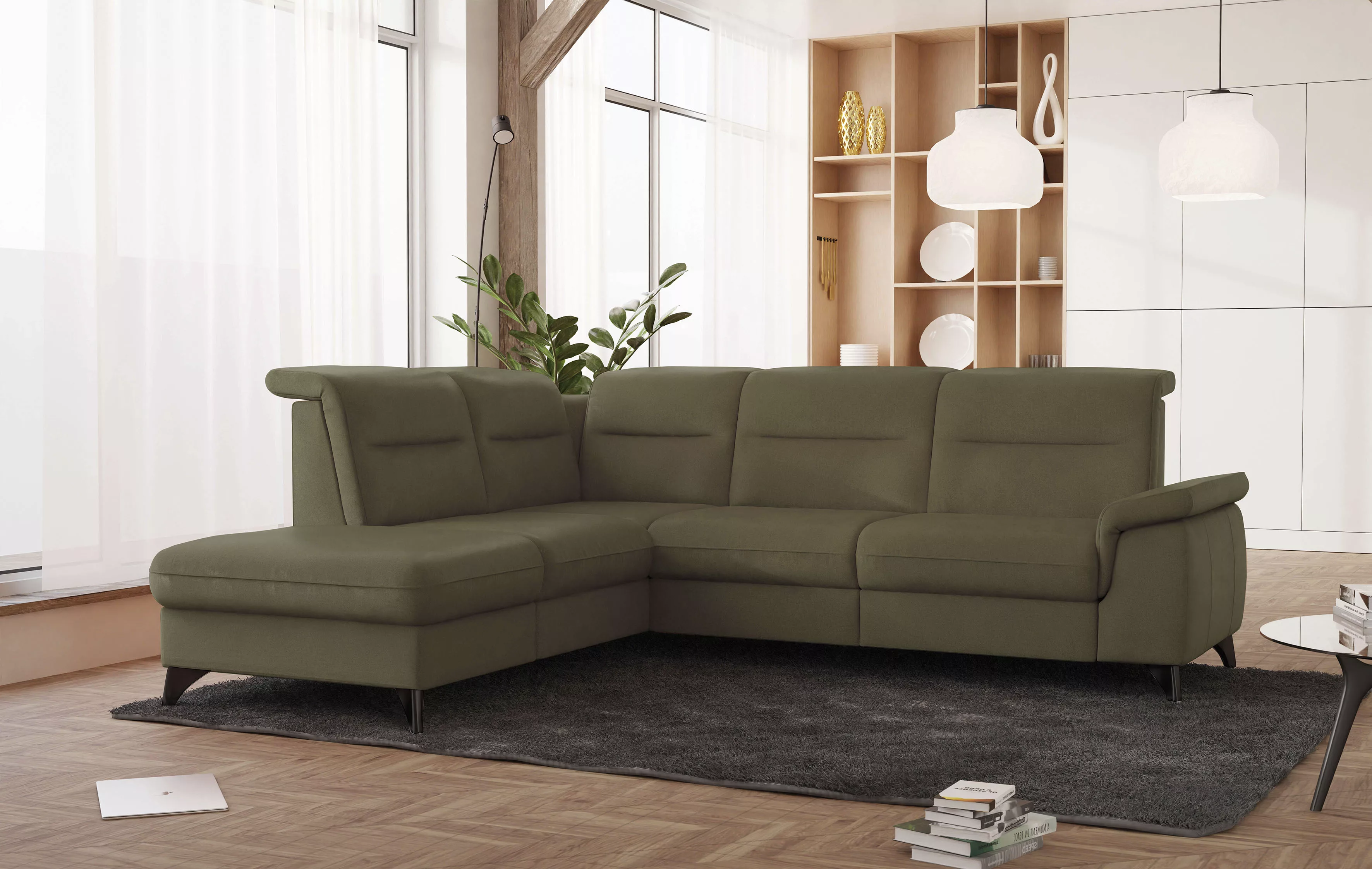 sit&more Ecksofa "Astoria L-Form", wahlweise mit motorischer Relaxfunktion günstig online kaufen