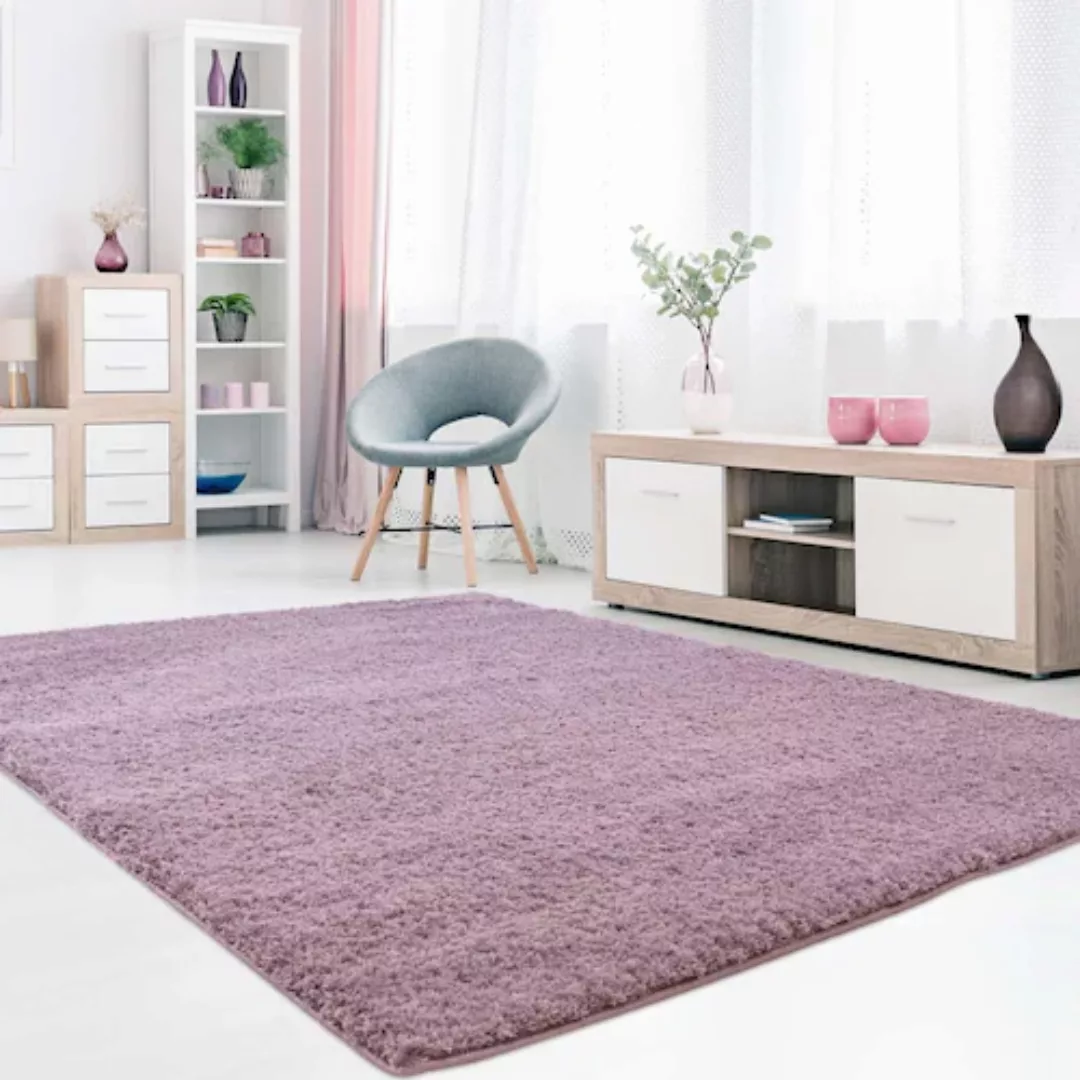 Carpet City Teppich »Softshine 2236«, rechteckig, Hochflor, besonders weich günstig online kaufen