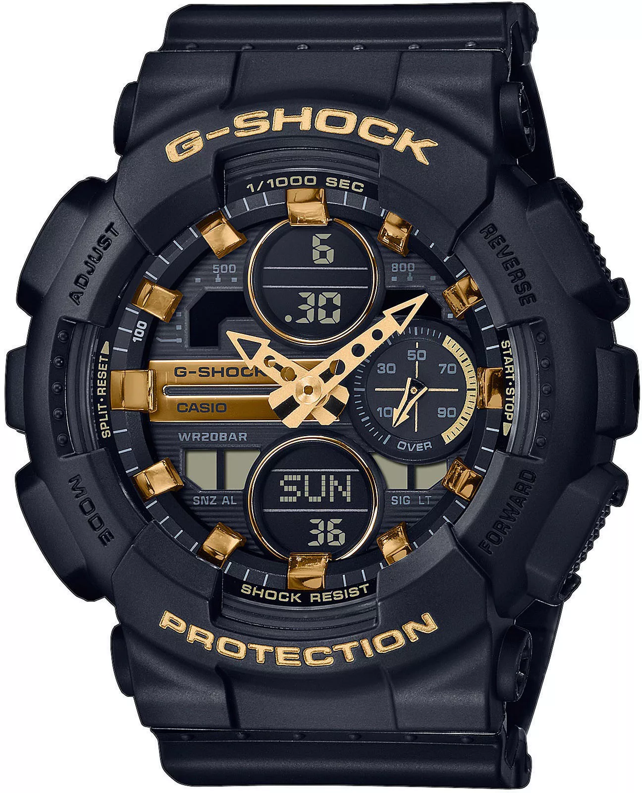 CASIO G-SHOCK Chronograph »GMA-S140M-1AER«, Quarzuhr, Armbanduhr, Damen, He günstig online kaufen