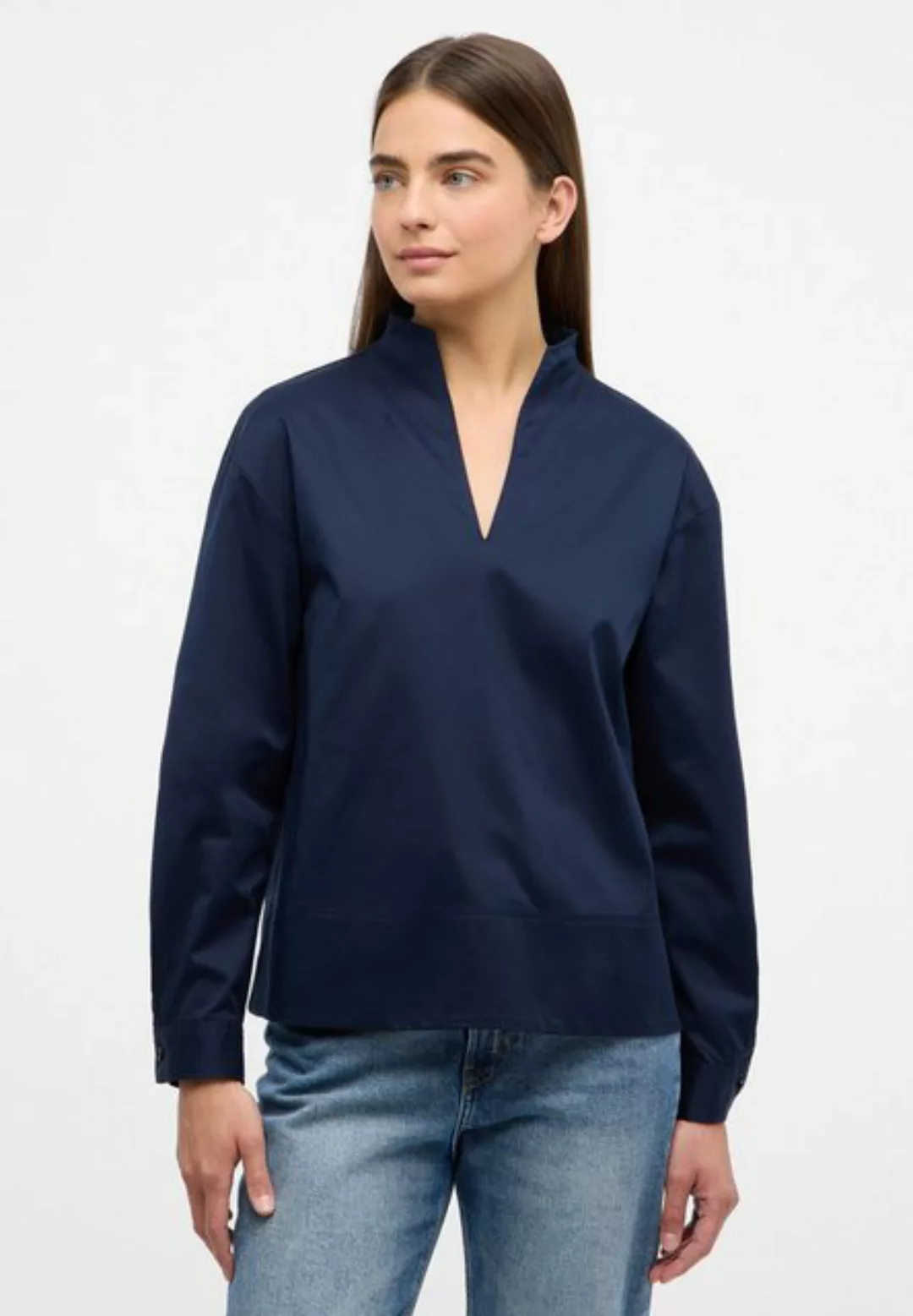 Eterna Longbluse "OVERSIZE FIT", EASY IRON (bügelleicht) günstig online kaufen