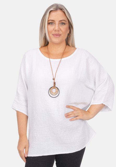 Seasons of April Klassische Bluse VANESSA MUSSELIN OVERSIZED Damen Musselin günstig online kaufen