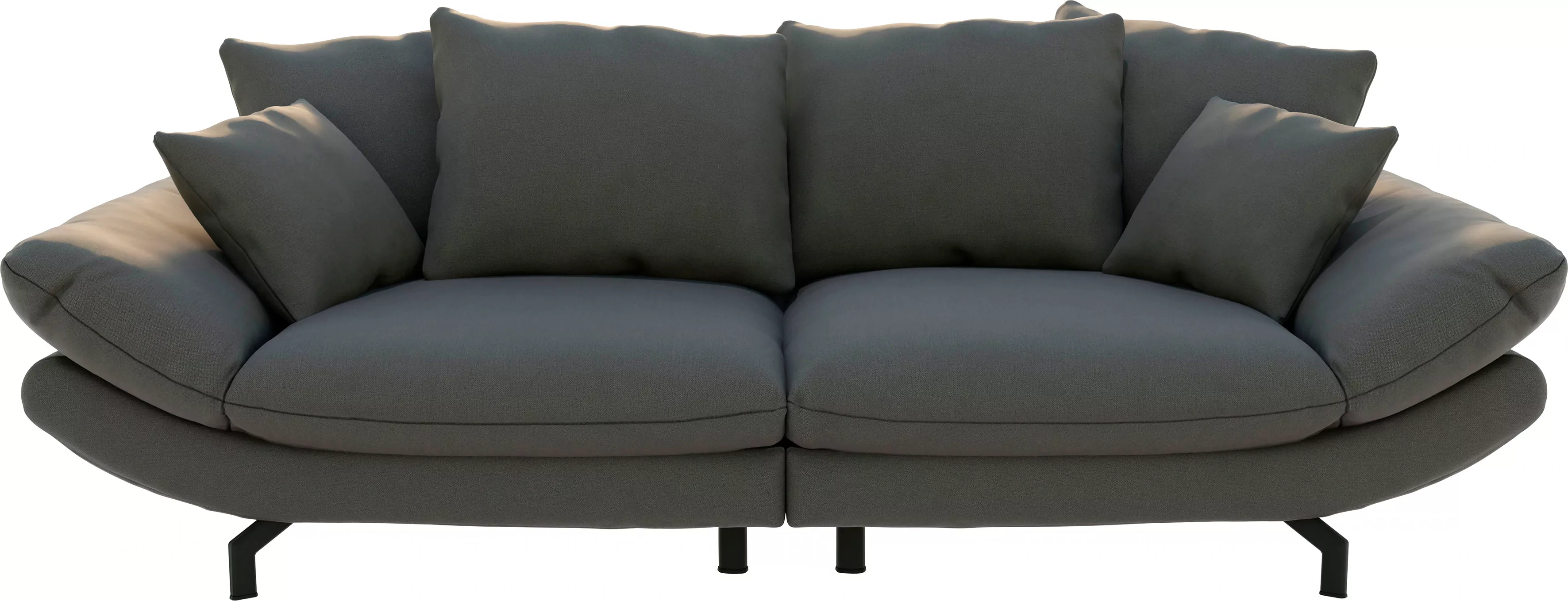 TRENDMANUFAKTUR Big-Sofa »Gizmo«, mit weichem Sitzkomfort und zeitlosem Des günstig online kaufen