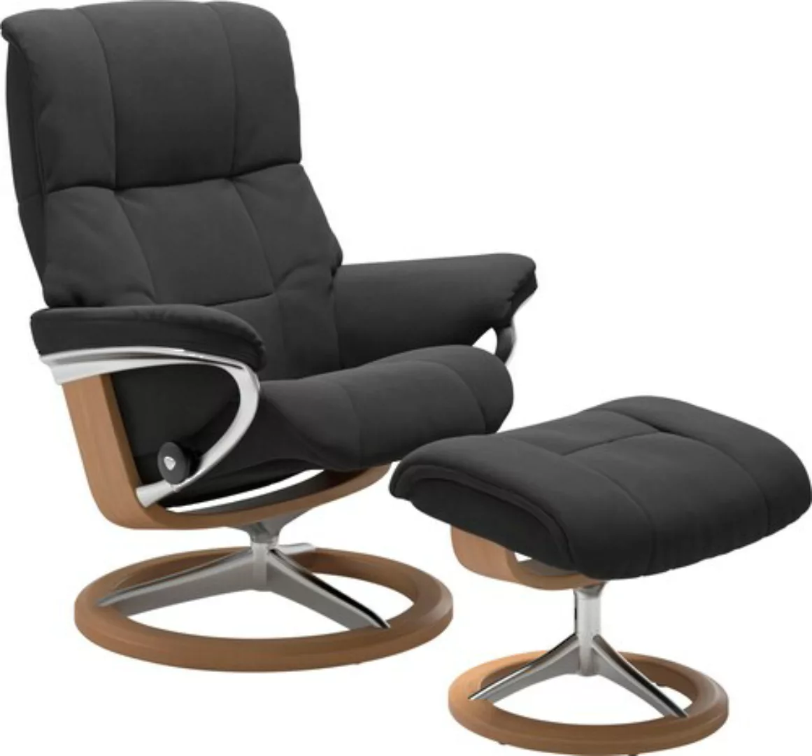 Stressless Fußhocker "Mayfair", mit Signature Base, Gestell Eiche günstig online kaufen