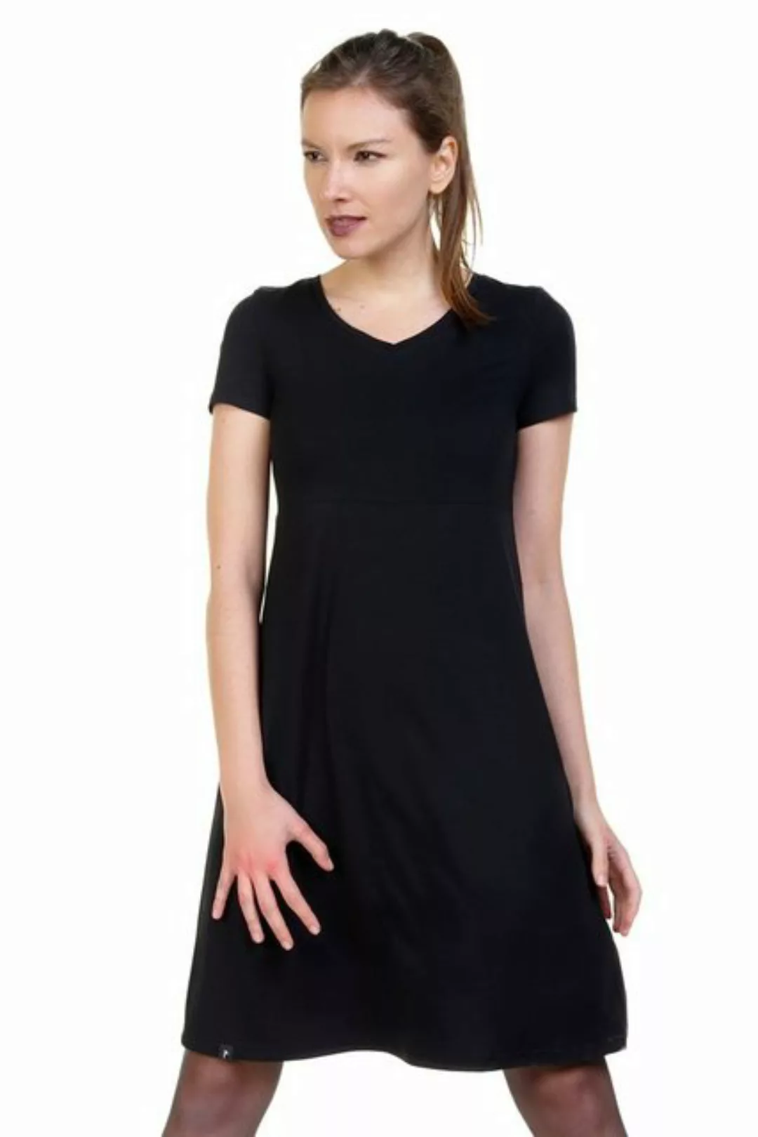 3Elfen A-Linien-Kleid Lillie Kleid kurzarm A Linien Sommerkleid by 3Elfen günstig online kaufen