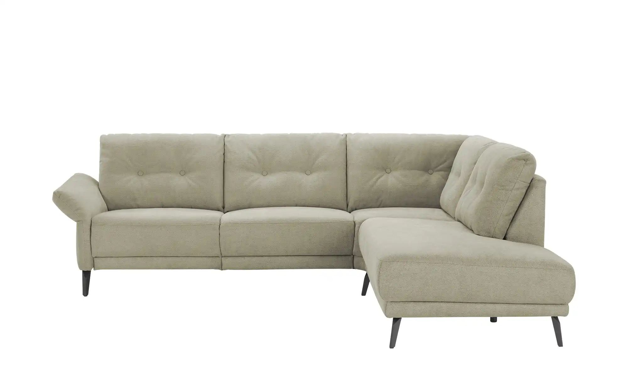 Jette Home Ecksofa   Scope ¦ grün ¦ Maße (cm): B: 258 H: 88 T: 221 Polsterm günstig online kaufen