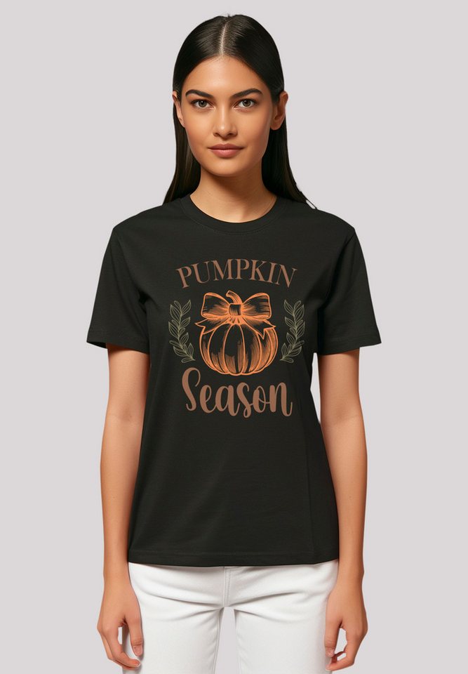 F4NT4STIC T-Shirt Pumpkin Kürbis season Premium Qualität, Halloween, Herbst günstig online kaufen