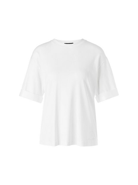 Marc Cain T-Shirt T-Shirt im Material-Mix günstig online kaufen