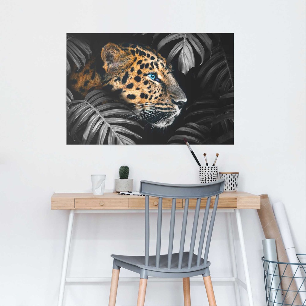 Reinders! Poster »Leopard Jungle - Eyecatcher - Tiermotiv - Modern«, (1 St. günstig online kaufen