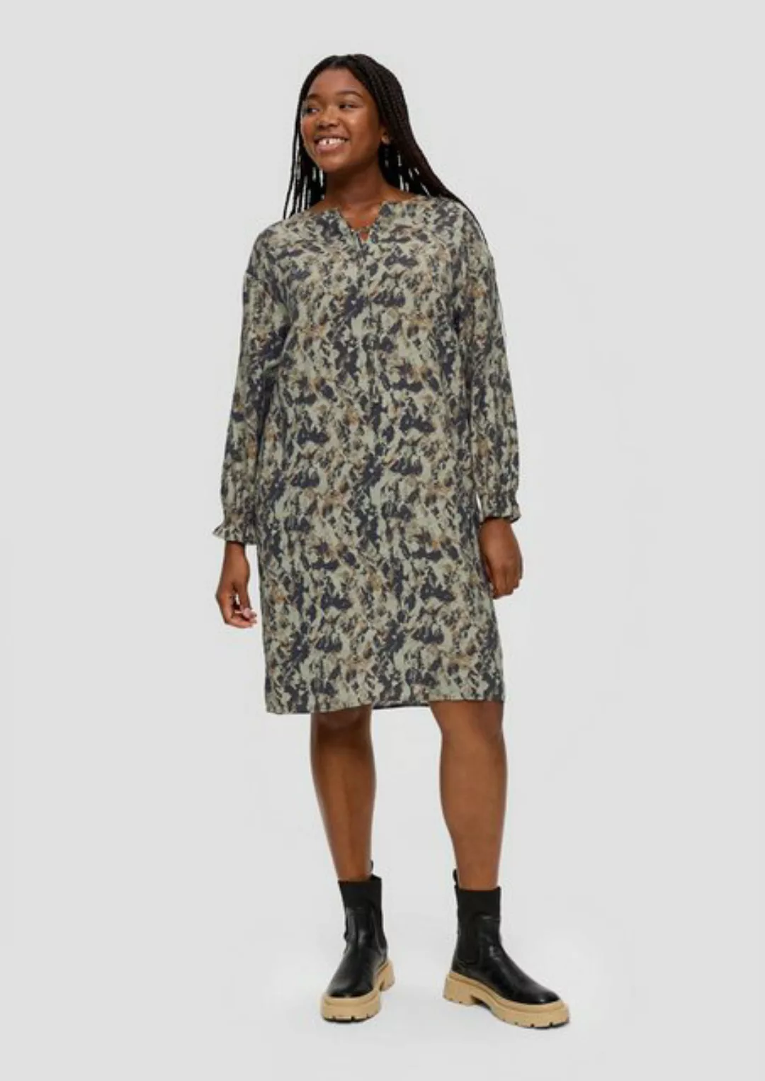 TRIANGLE Maxikleid Kleid aus Modalmix günstig online kaufen