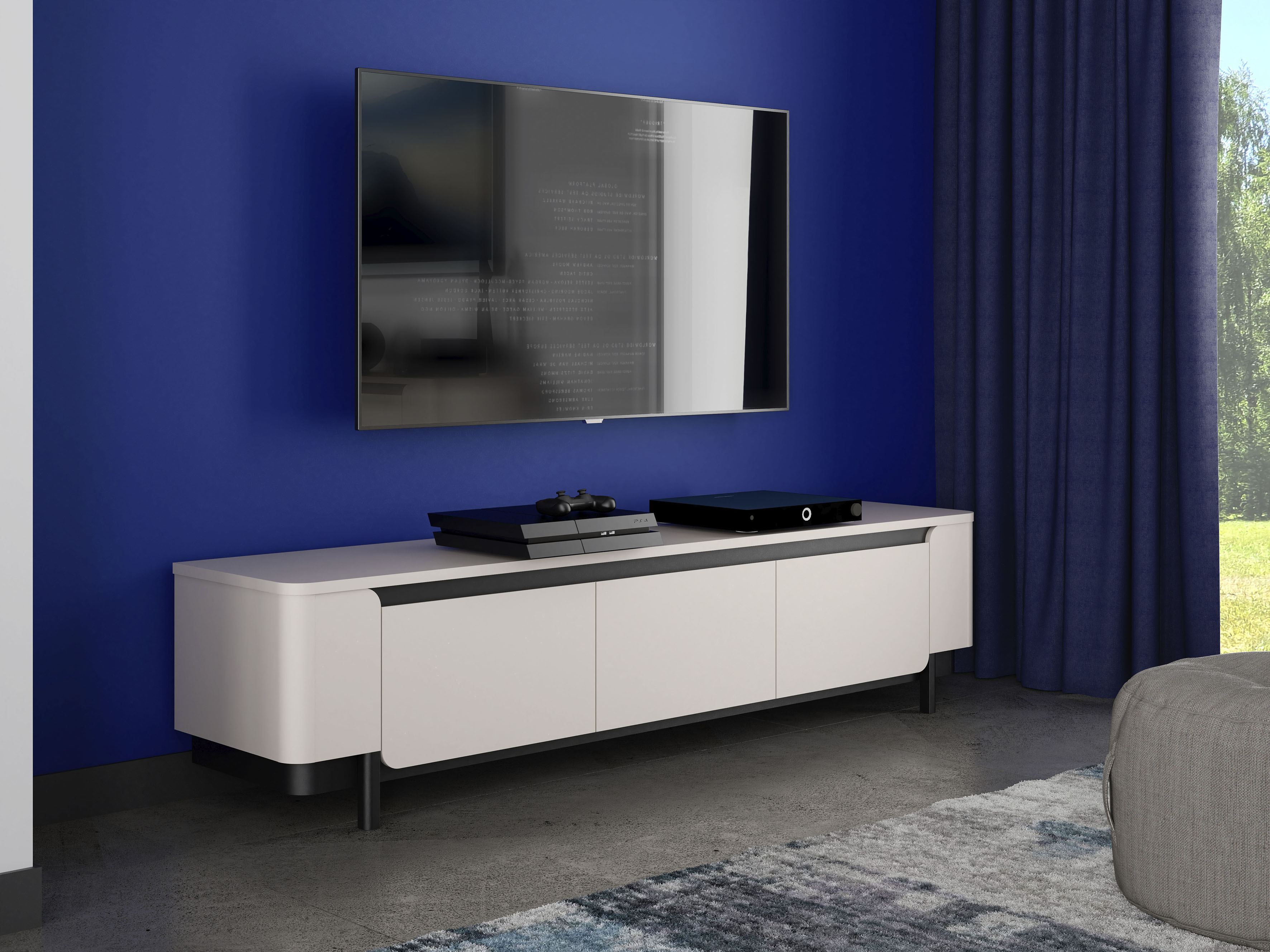 FORTE Lowboard "VodolTV-Board, TV-Schrank", TV Board, Soft Close, Stauraum günstig online kaufen