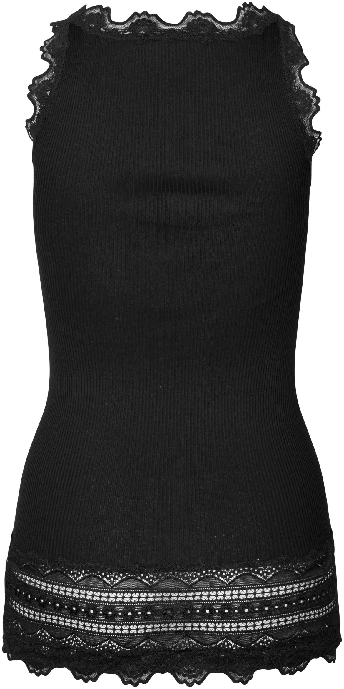 rosemunde Tanktop "Benita Silk Top Camisole", mit Vintage-Spitze am Ausschn günstig online kaufen