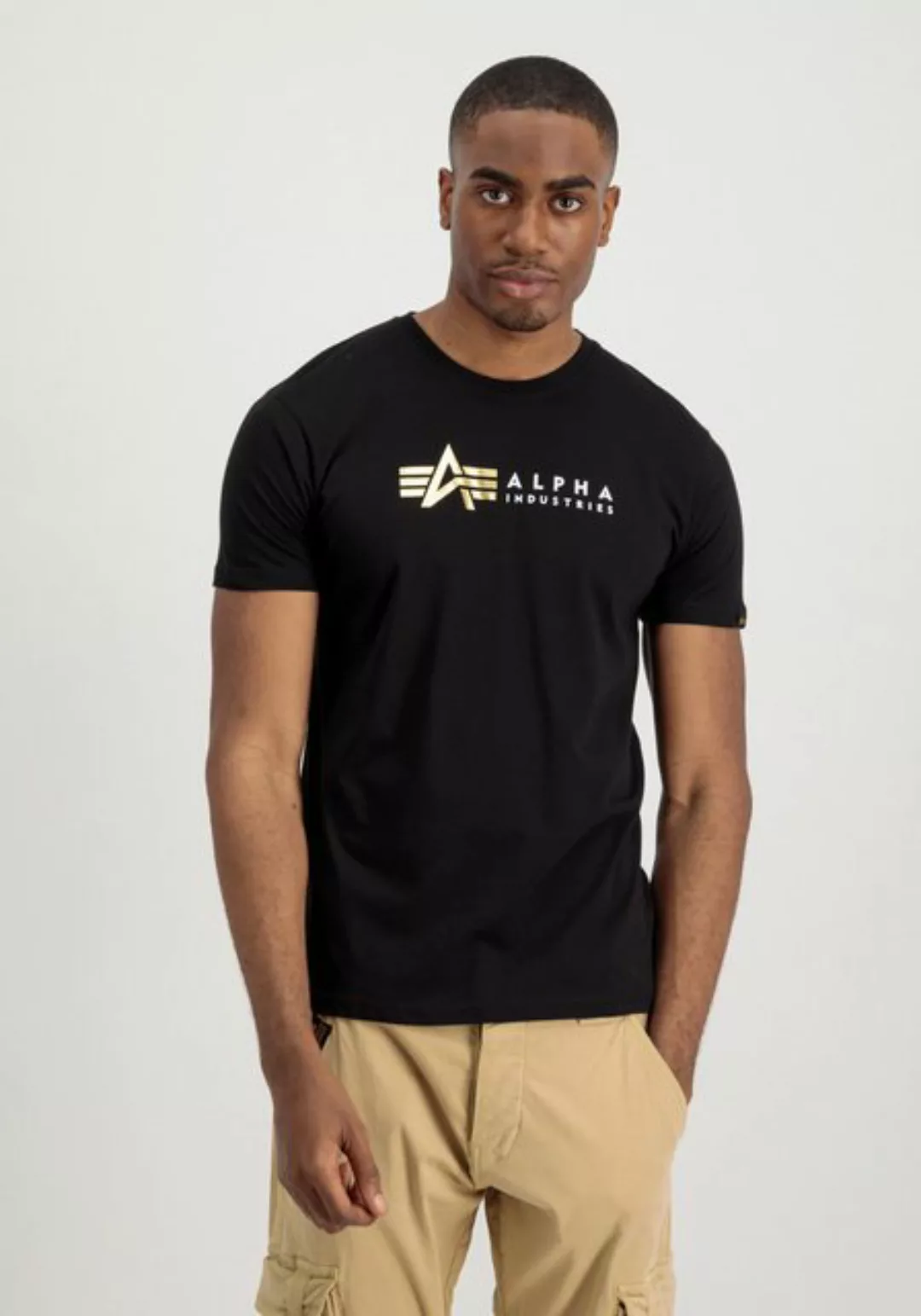 Alpha Industries T-Shirt Alpha Industries Men - T-Shirts Alpha Label T-Shir günstig online kaufen