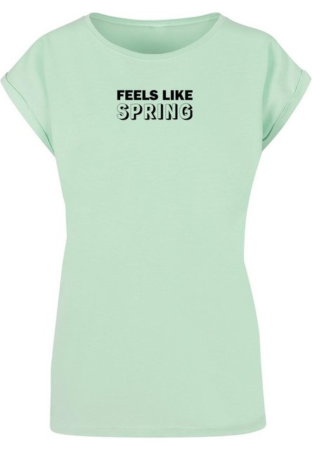 Merchcode T-Shirt Merchcode Damen Ladies Spring - Feels like T-Shirt (1-tlg günstig online kaufen