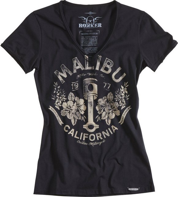 Rokker T-Shirt Malibu Damen T-Shirt günstig online kaufen