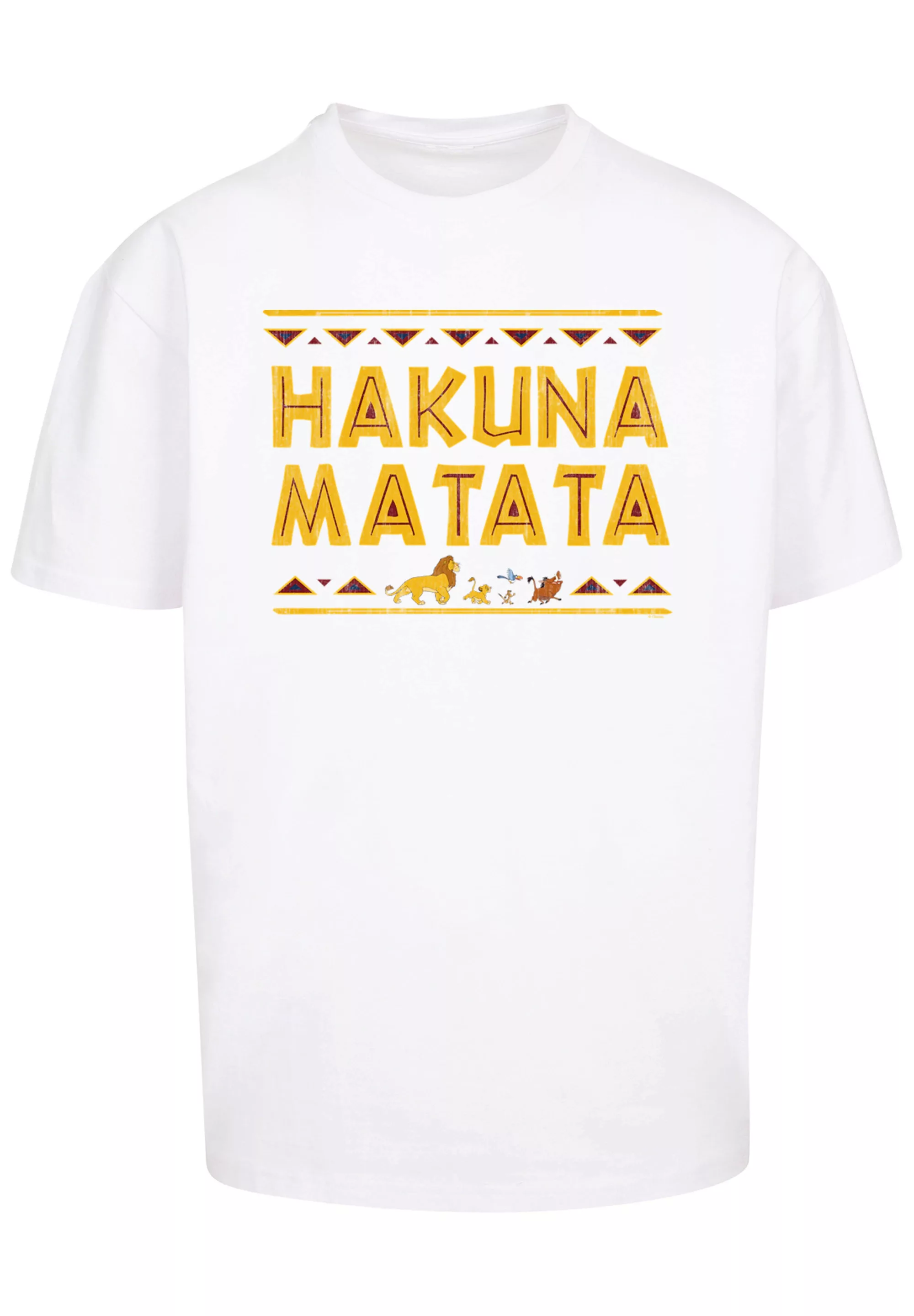 F4NT4STIC T-Shirt "König der Löwen Film Hakuna Matata", Print günstig online kaufen