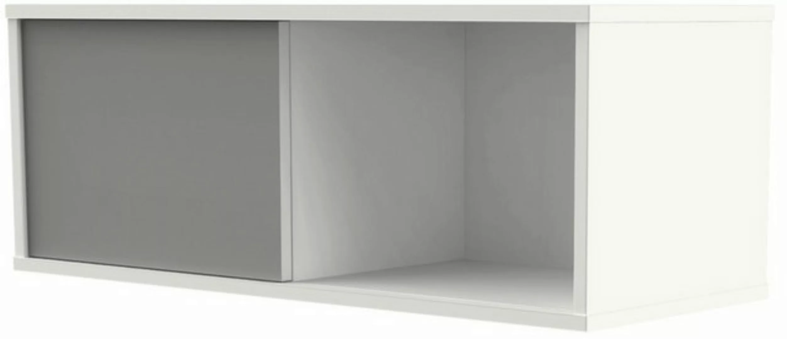 KERKMANN Aktenschrank Schiebetürenregal Form 4 100x40x36cm 1 OH grafit. günstig online kaufen