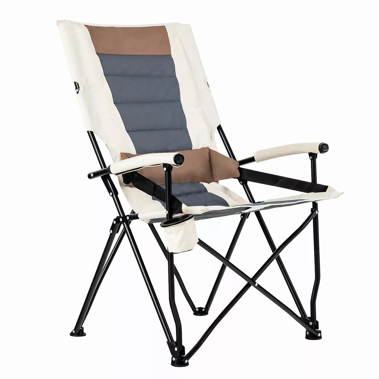 COSTWAY Campingstuhl Klappstuhl, mit Getränkehalter, bis günstig online kaufen