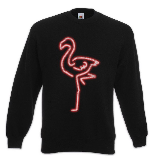 Urban Backwoods Sweatshirt Neon Flamingo Sweatshirt Herz Love Liebe Unicorn günstig online kaufen