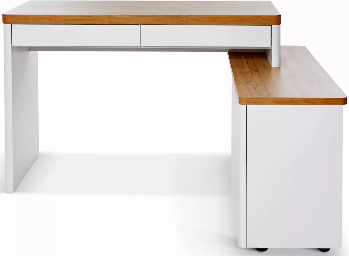 Jahnke Eckschreibtisch "LIBRE C 155 E", (1 St.), wechselseitig montierbar, günstig online kaufen