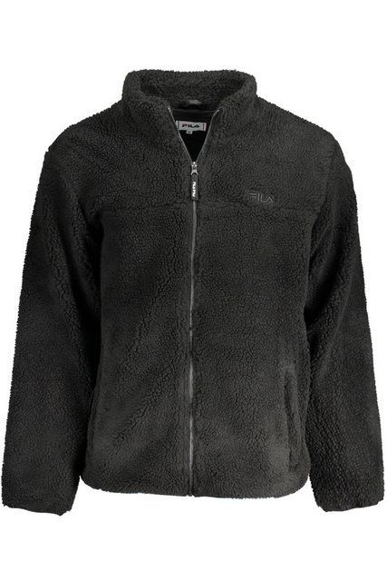 Fila Outdoorjacke Herren Sportjacke Schwarz - Mit Stickerei, Reißverschluss günstig online kaufen