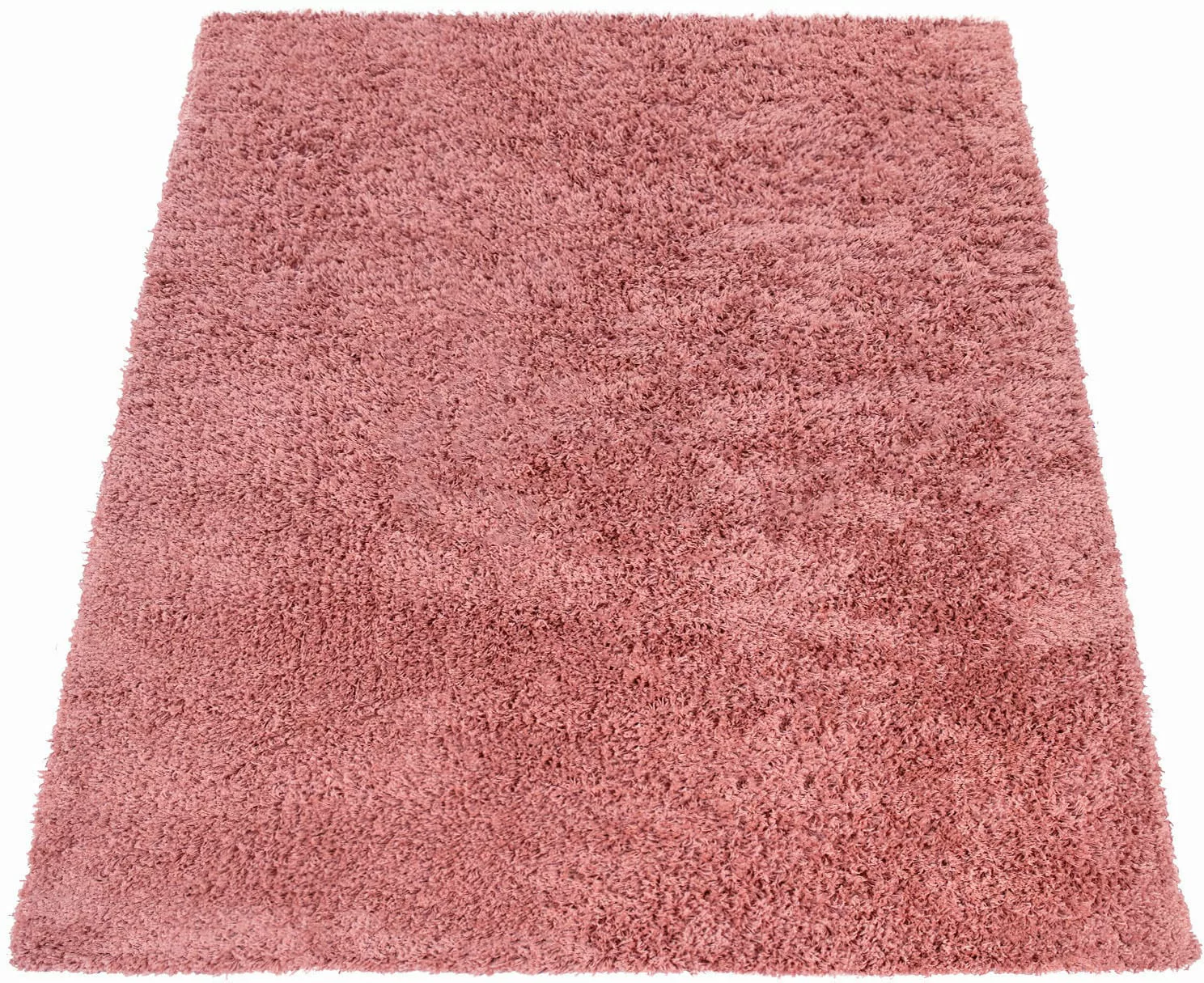 Paco Home Teppich »Twister 500«, rechteckig, Uni Hochflor Shaggy mit hoher günstig online kaufen