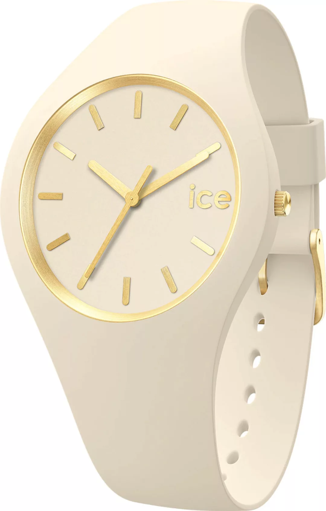 ice-watch Quarzuhr "ICE glam brushed - Almond - Medium - 3H, 19533" günstig online kaufen