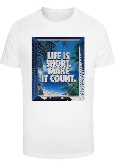 MisterTee T-Shirt MisterTee Life's Short Tee (1-tlg) günstig online kaufen