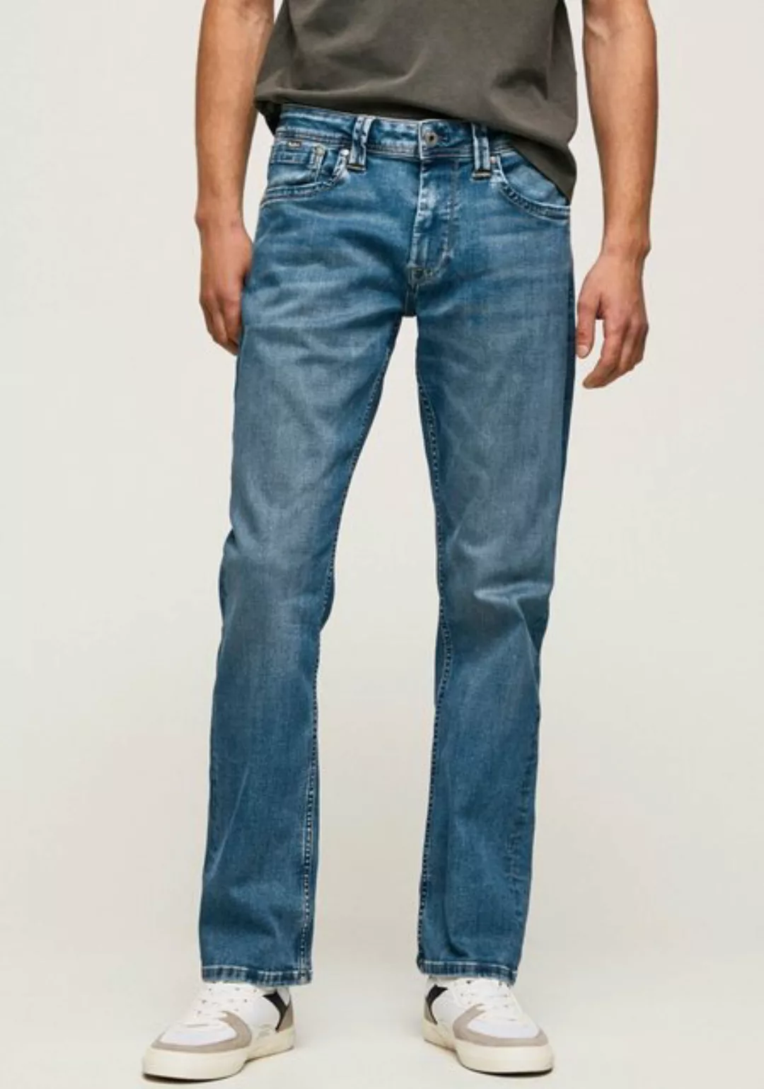 Pepe Jeans Straight-Jeans KINGSTON ZIP in 5-Pocket-Form günstig online kaufen