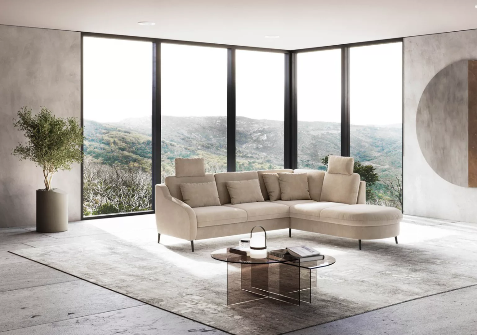 sit&more Ecksofa »Soul L-Form«, wahlweise mit Bettfunktion und Bettkasten o günstig online kaufen