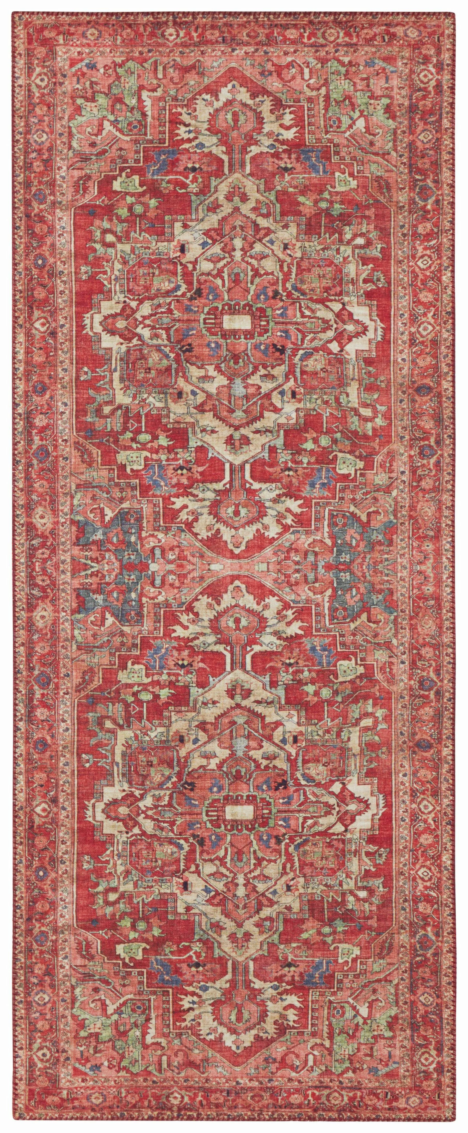 NORTHRUGS Teppich »Leta«, rechteckig, 5 mm Höhe, Orientalisch, Läufer, Kurz günstig online kaufen